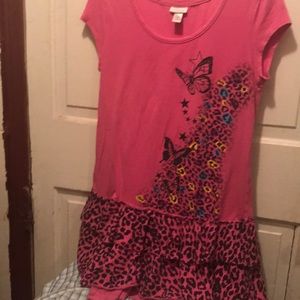 T-shirt with ruffled tiers